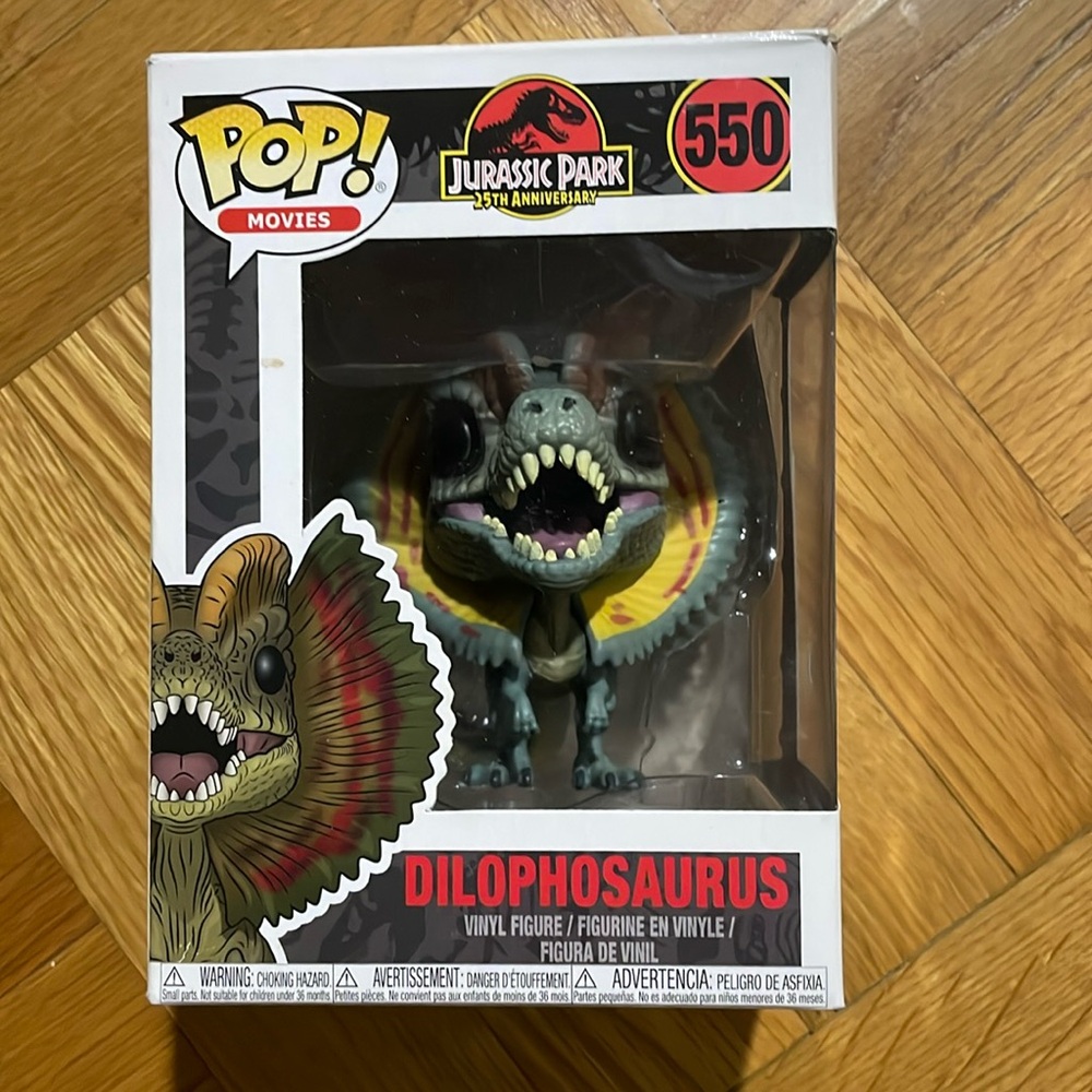 Funko Pop! Movies Jurassic Park Dilophosaurus Figure #550